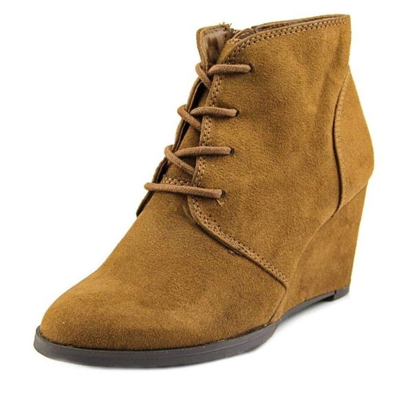 American Rag Baylie Lace-Up Wedge Booties NEWWW - Picture 1 of 4